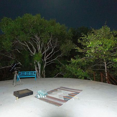 Floresta Encantada Telescopio,Fogueira, Riacho Шапада-дус-Гимарайнс Экстерьер фото